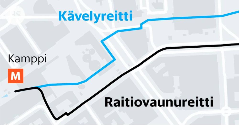 Metrosulku | HS testasi, mikä on nopein keino ohittaa Helsingin keskustan metrokaaos – Tämä on tulos