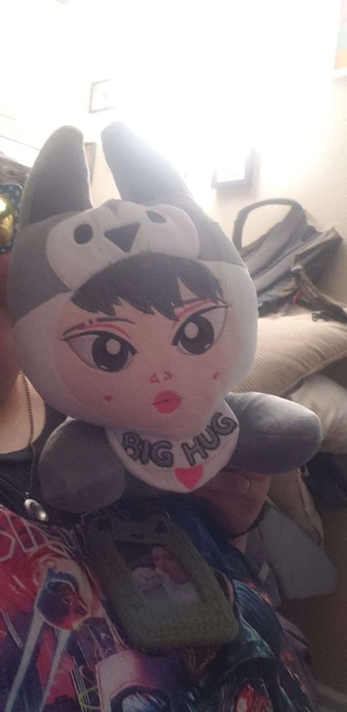 Cursed bang chan plush