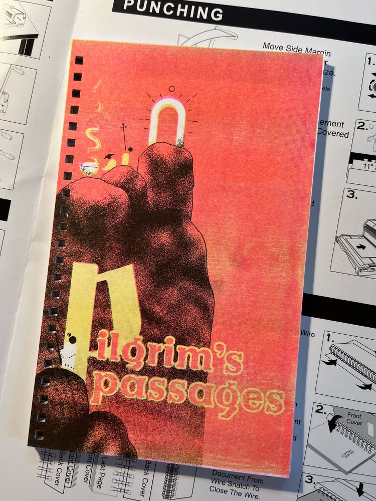 A photo of the cover of Pilgrim’s Passages.