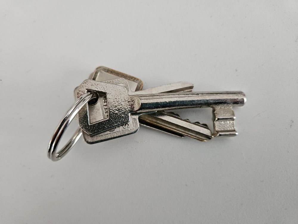 Schlüsselbund (für die neue Wohnung)