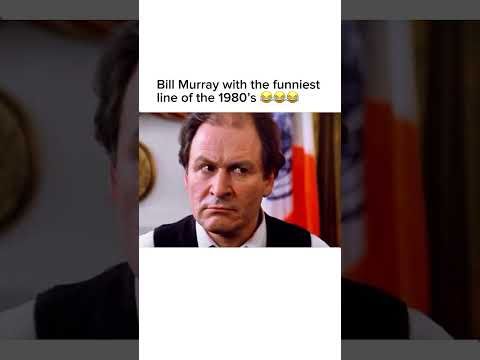 Bill Murray With The Funniest Line of the 1980s #ghostbusters #comedy