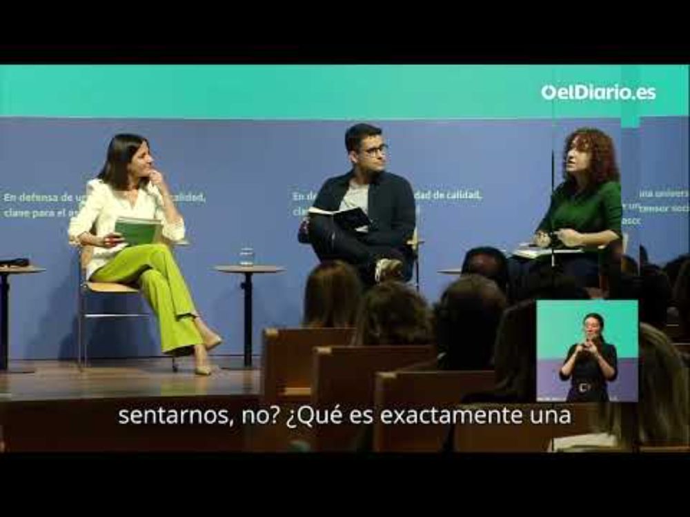 Acto "En defensa de una Universidad de calidad" - Alba Lirón