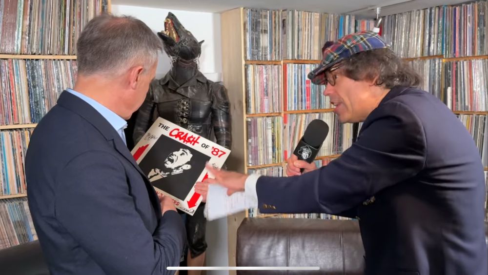 Nardwaur hands mark carney a record called “the crash of 87”