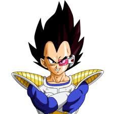 A image of Vegeta from Dragon Ball Z, my favourite character from the anime. 