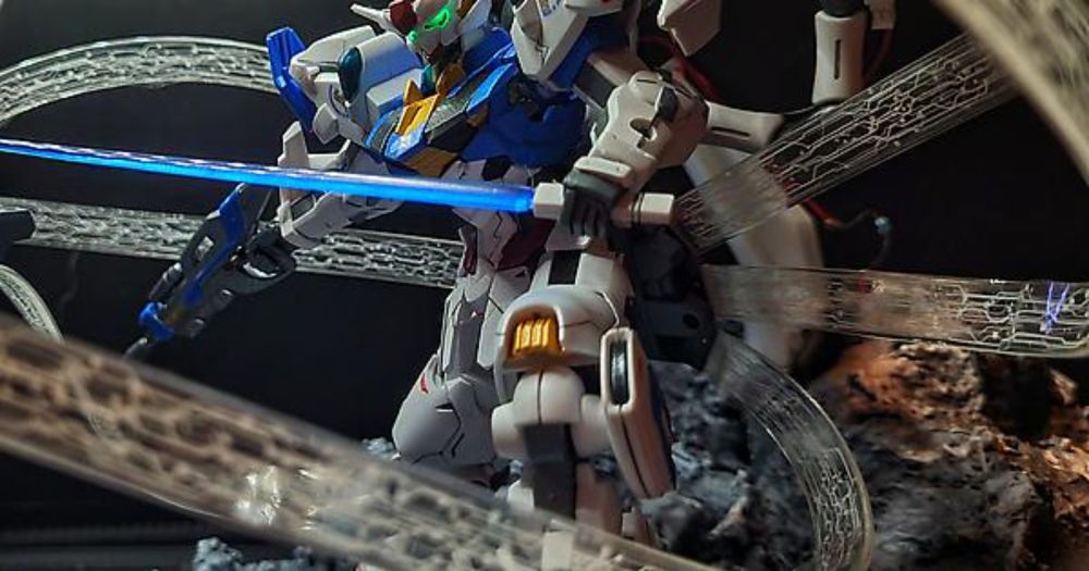 Gundam Aerial Perfect Permet Pack Bash/Diorama