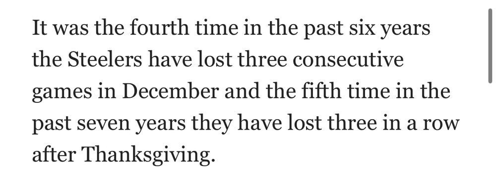 December is not Tomlin’s month.