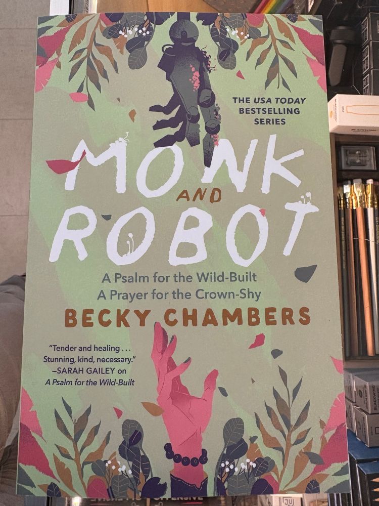 Monk and Robot paperback cover