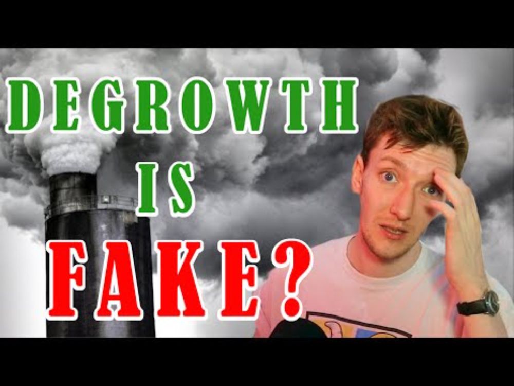 Degrowth is Fake?