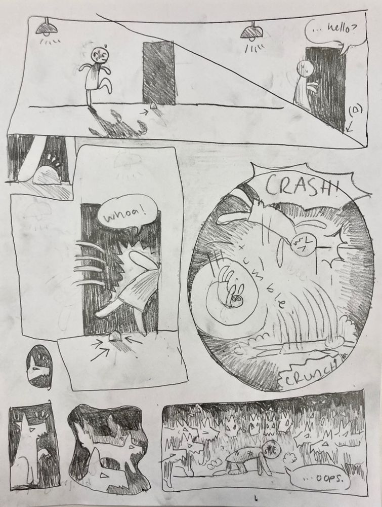 an unusual composition, neat sound effects, and wolves! 