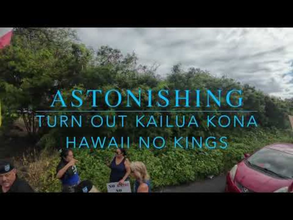 Astonishing Turn Out No Kings Kailua Kona Hawaii