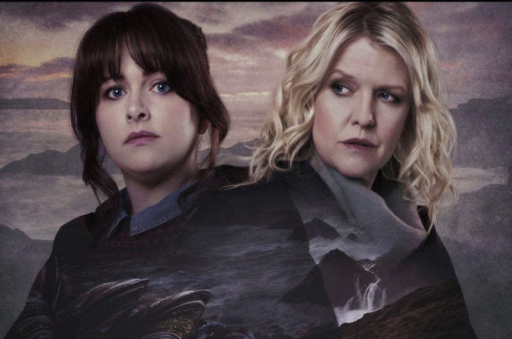 DI Tosh McIntosh and DI Ruth Calder from "Shetland"