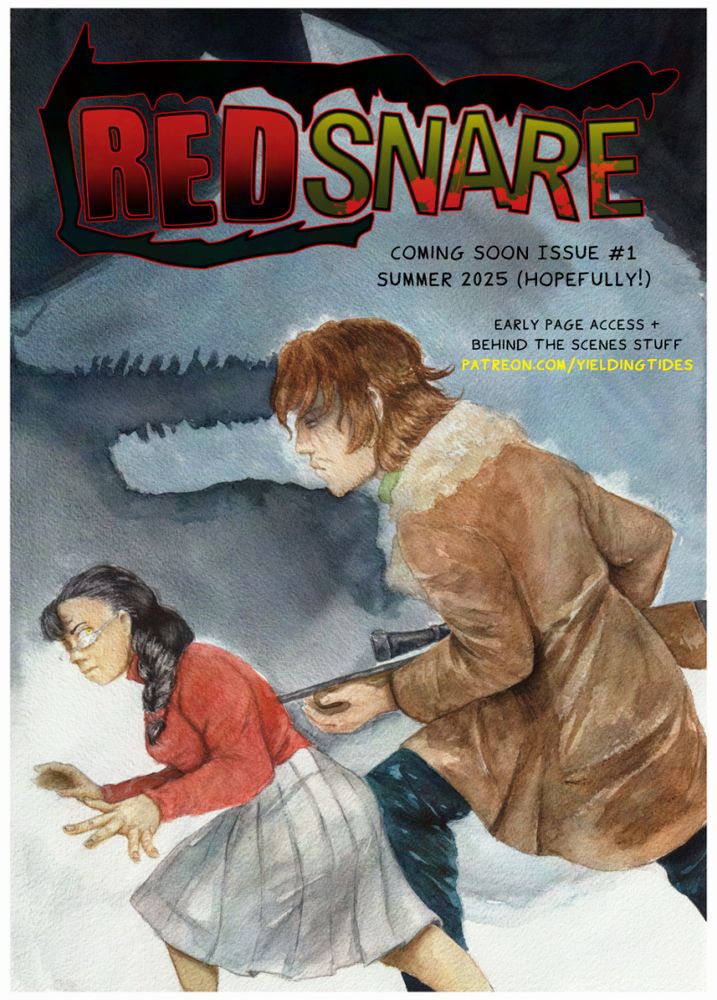 Promo Illus. of Red Snare, new comic coming soon later this year.