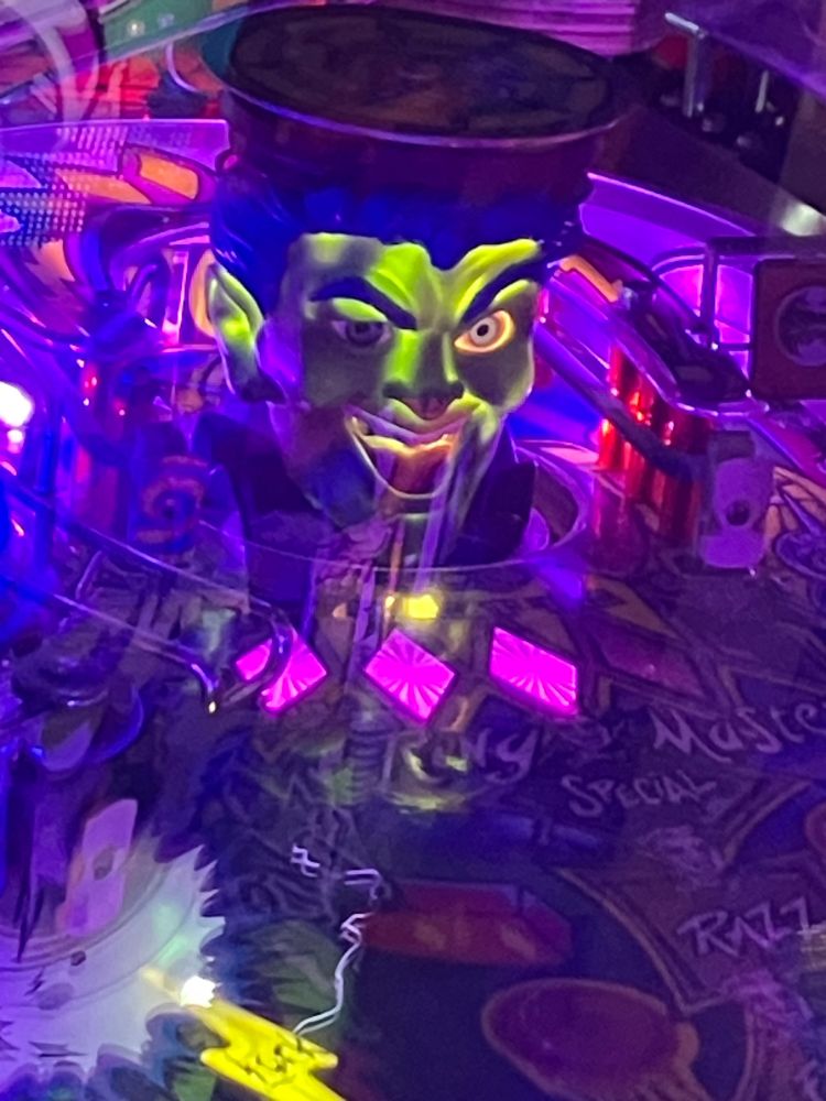 The Ringmaster from Cirqus Voltaire.
One of his eyes isn't lit for some reason.