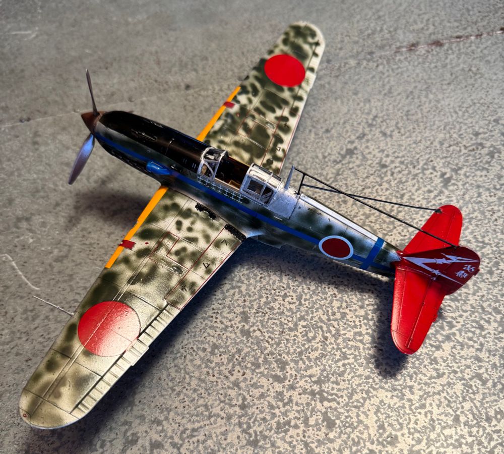 My build of the Tamiya Kawasaki Ki-61-Id Hien Japanese fighter aka “Tony”. 