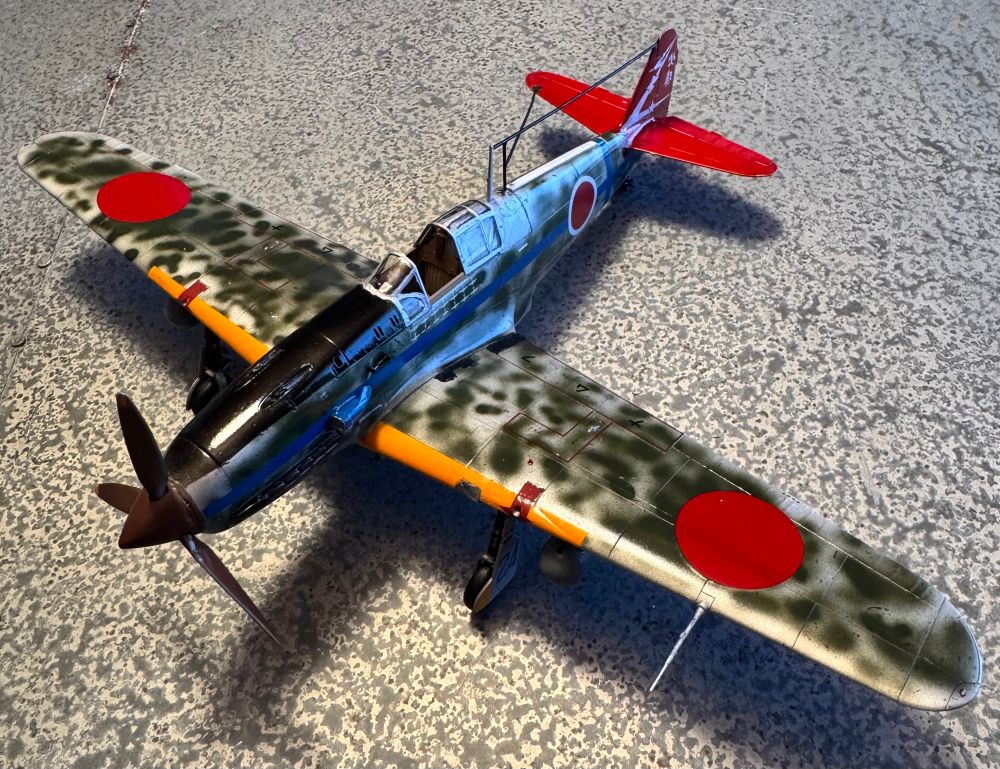 My build of the Tamiya Kawasaki Ki-61-Id Hien Japanese fighter aka “Tony”. 