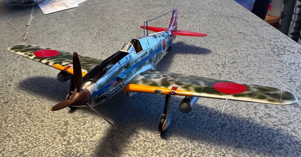 My build of the Tamiya Kawasaki Ki-61-Id Hien Japanese fighter aka “Tony”. 