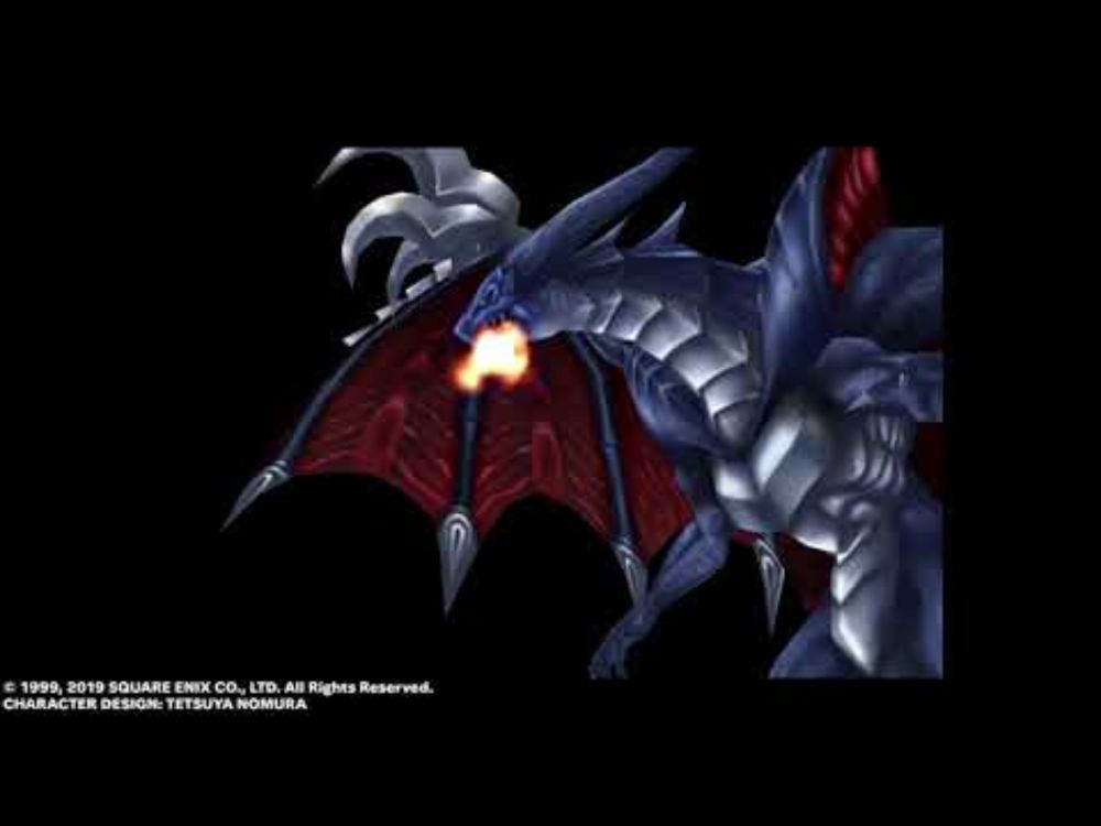 Bahamut "Mega Flare" from FINAL FANTASY VIII Remastered