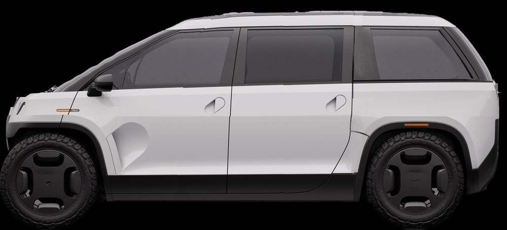 telo pickup truck modified to a small CUV 