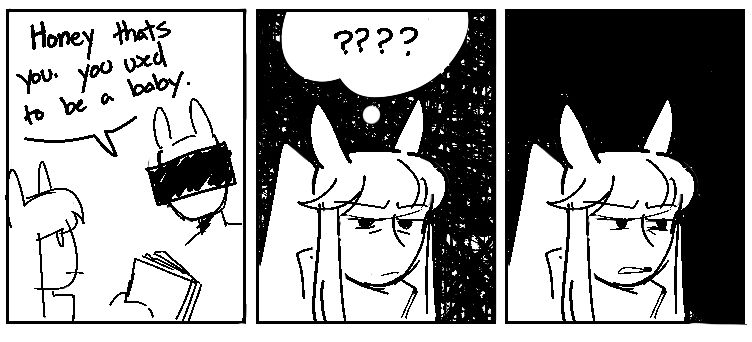 person speaking to platinum arknights
"honey that's you. you used to be a baby" platinum looking visibly annoyed and confused