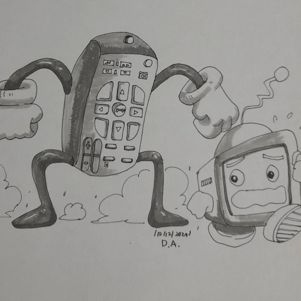 DAY 12: REMOTE

remote always wanna try to control you 