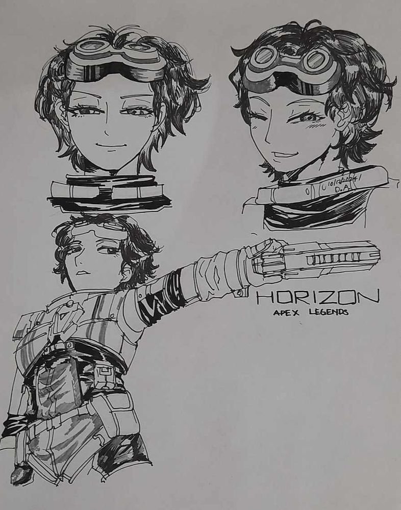DAY 13: HORIZON

Dr somers AKA horizon from the game apex legends
