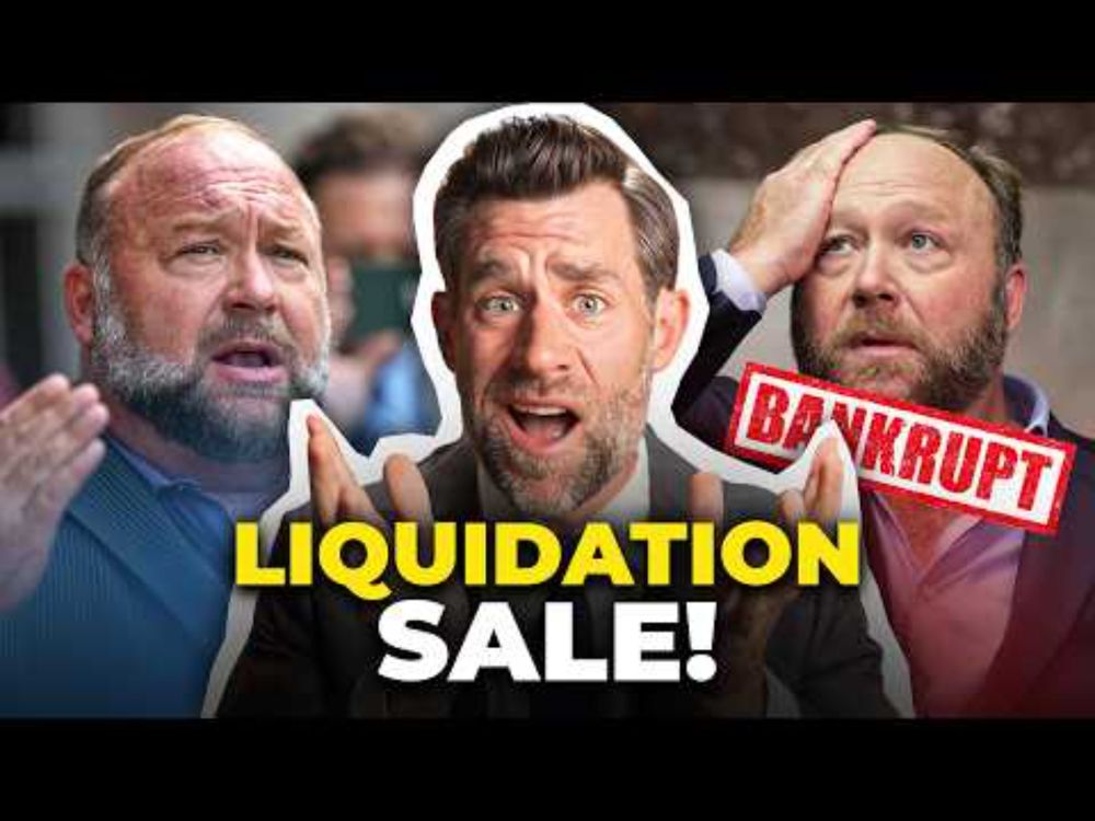 Alex Jones's Entire Empire Is Being Sold Off ft. Liz Dye