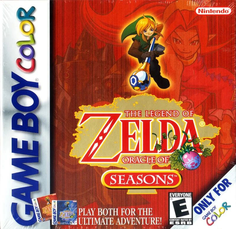 The Legend of Zelda Oracle of Seasons for the Game Boy Colour