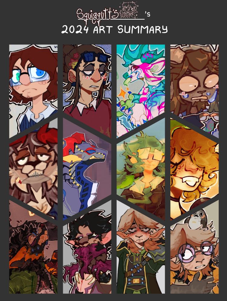 Summary of all of my art from 2024