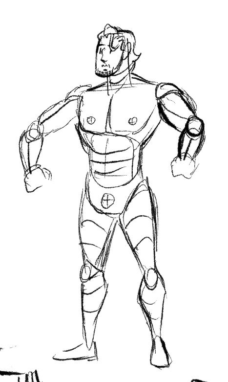Sketch of how Facade's body looks by default 🪄✨