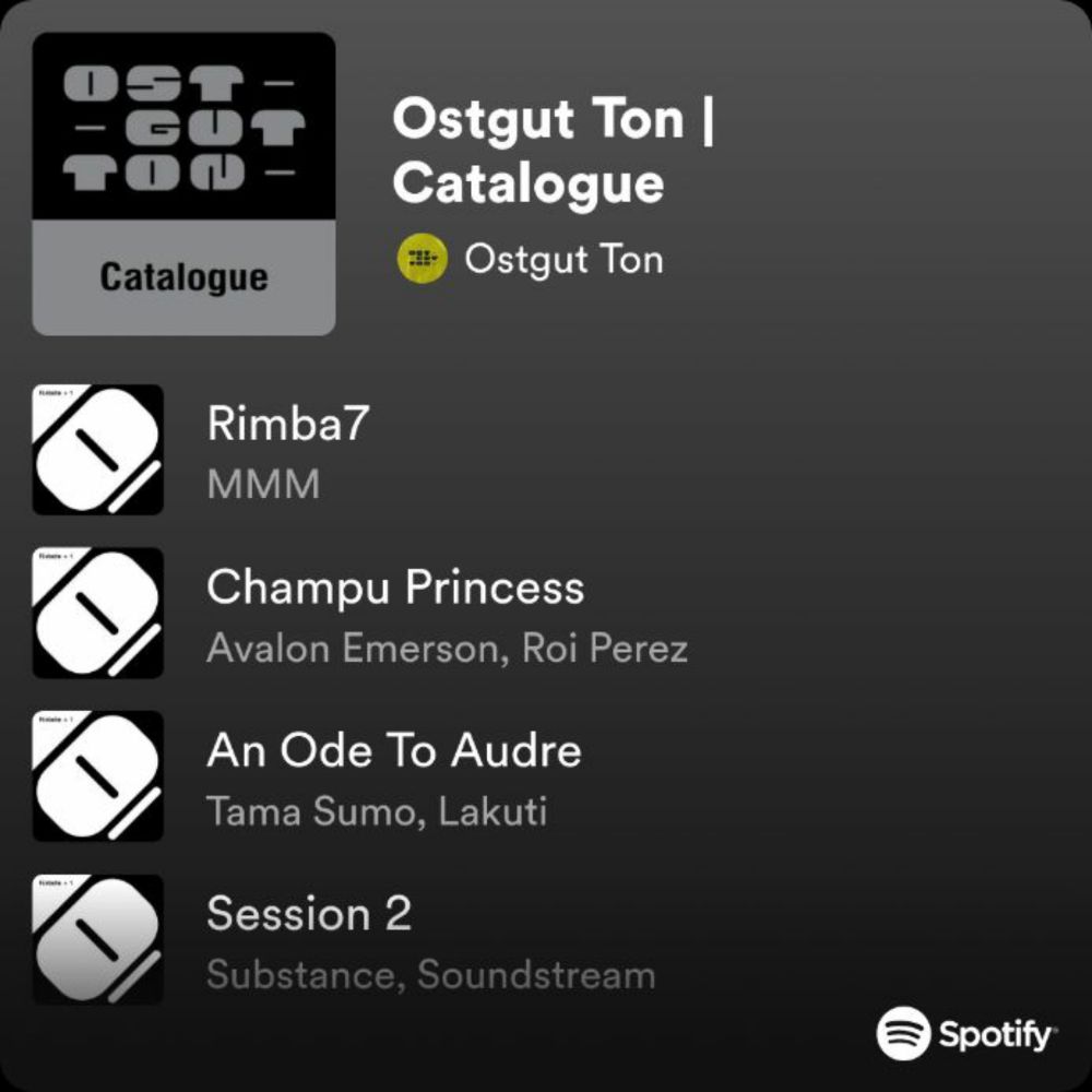 Ostgut Ton | Catalogue