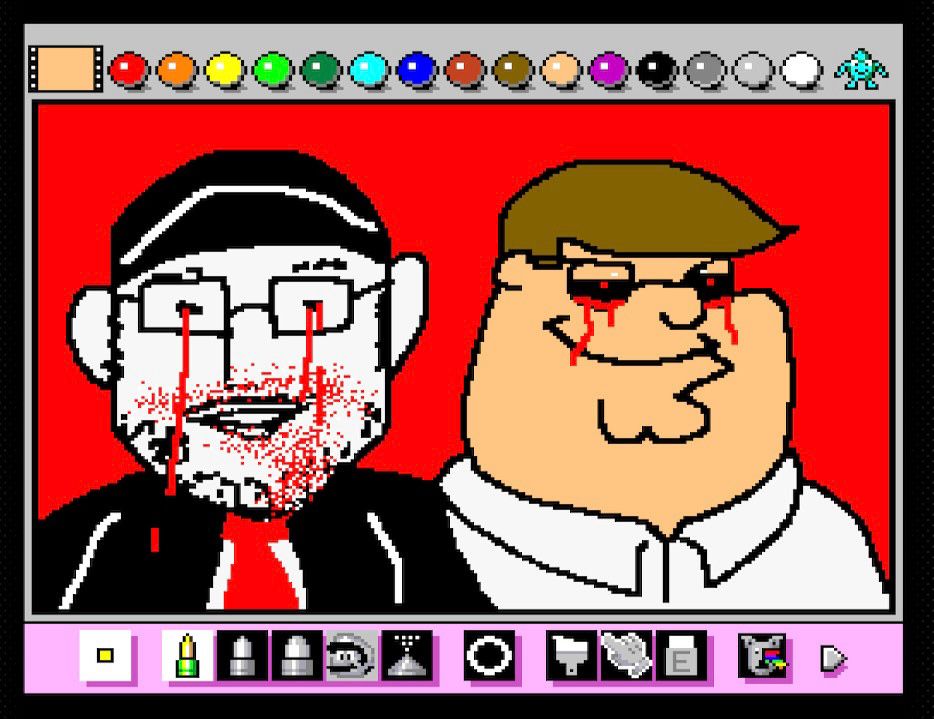 THE NOSTALGIA CRITIC AND PETER GRIFFIN BLEED AT ME