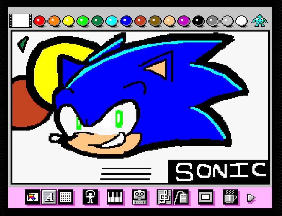 Blue hedgehog Sonic