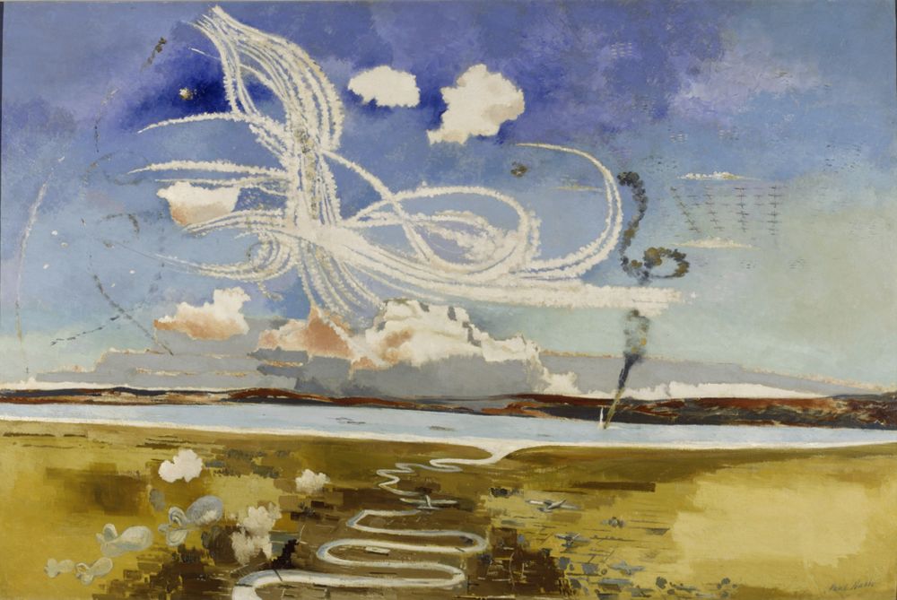 Paul Nash painting of the Battle of Britain