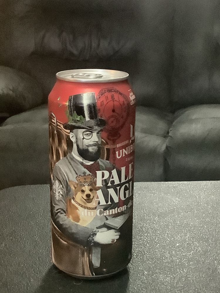 Unibroue - Can of “Pale Ale Anglaise.”