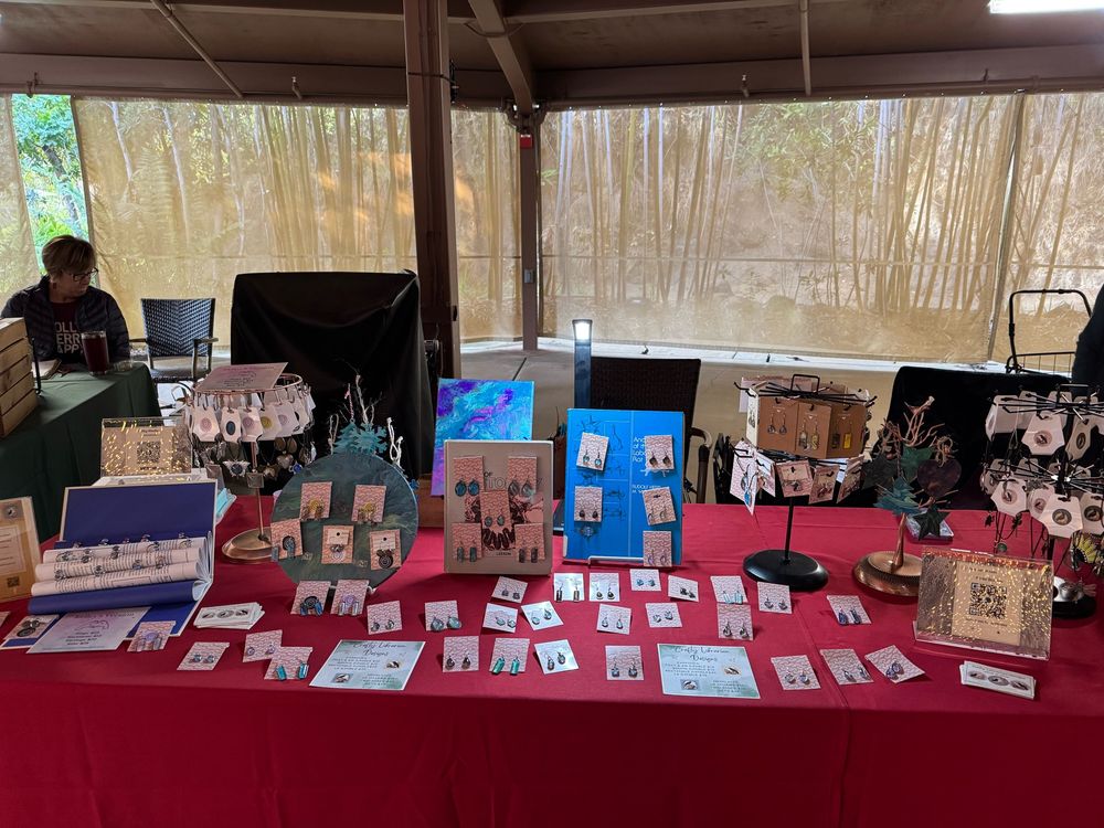 Crafty Librarian Designs booth