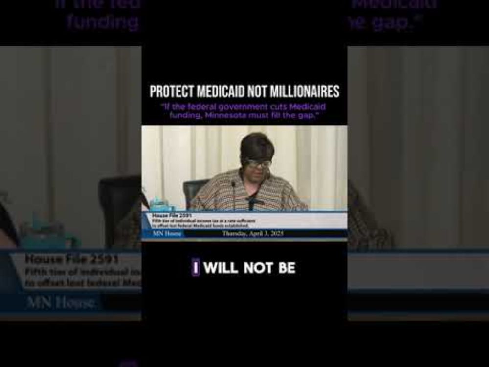 SEIU Member Defends Medicaid, supports #mnleg bill to tax the rich