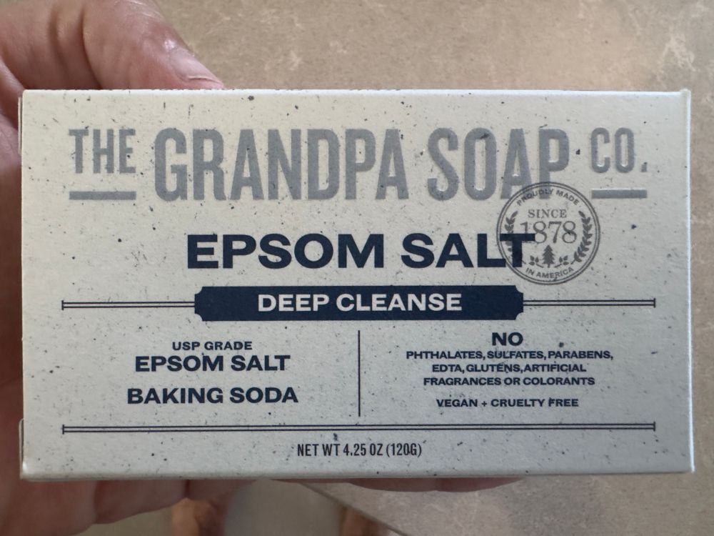 Image of a box containing a bar of soap