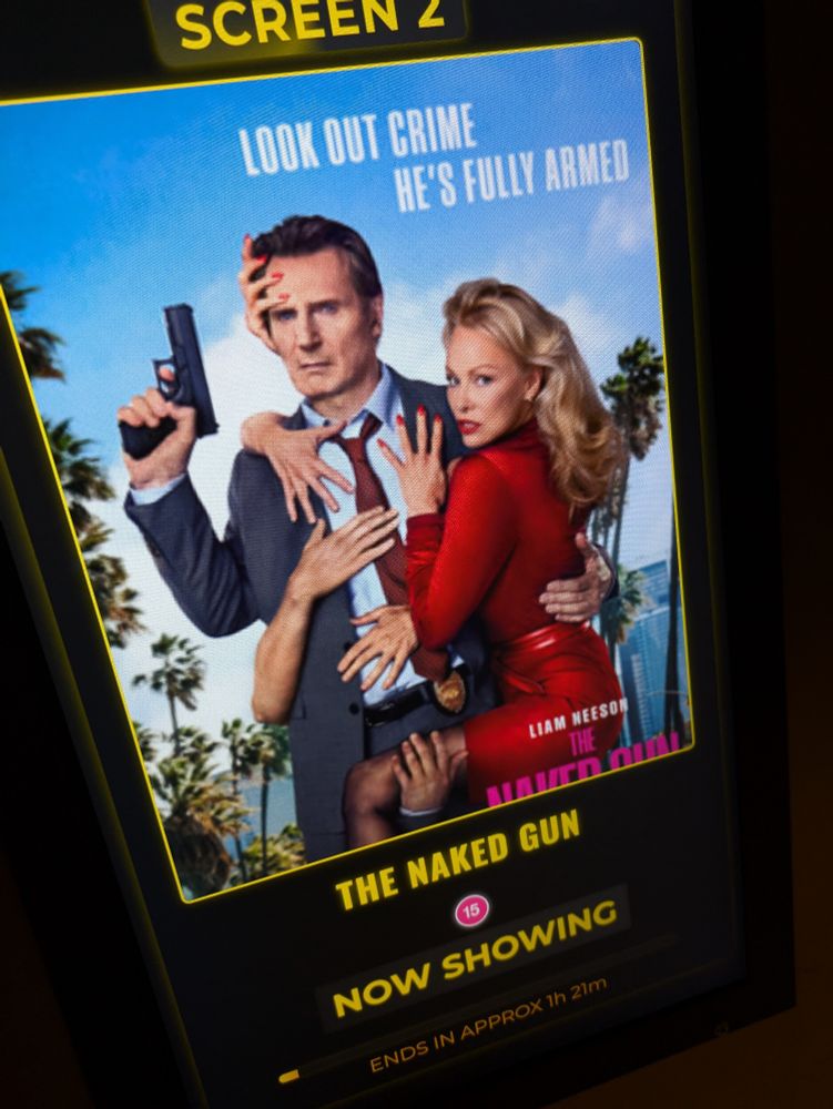 Poster for The Naked Gun 2025