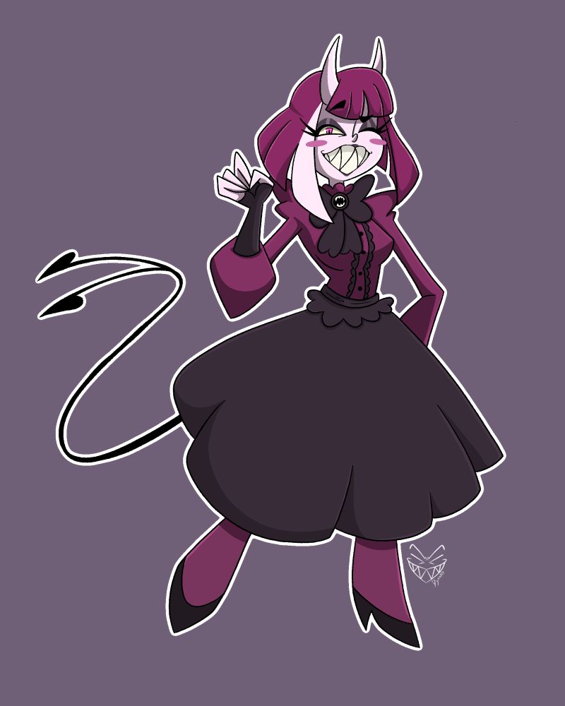 Velvet a demon girl oc 