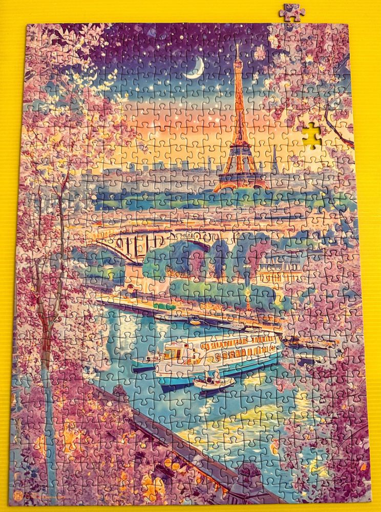 Puzzle with a missing piece