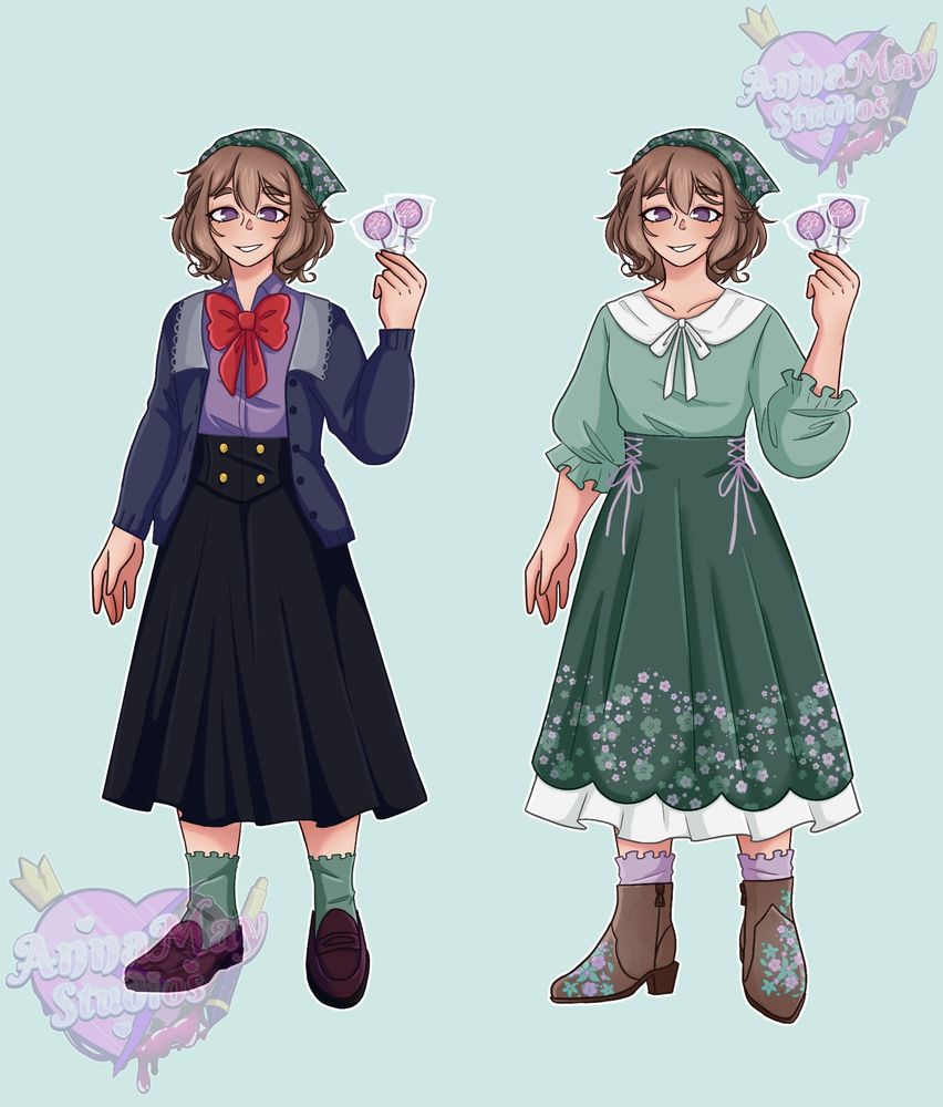 redesign of Amai from yandere simulator 