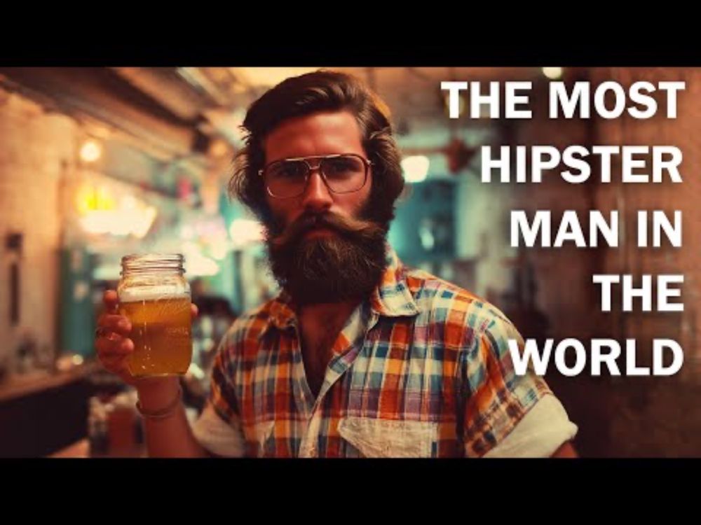 The Most Hipster Man in the World (Dos Equis Ad)