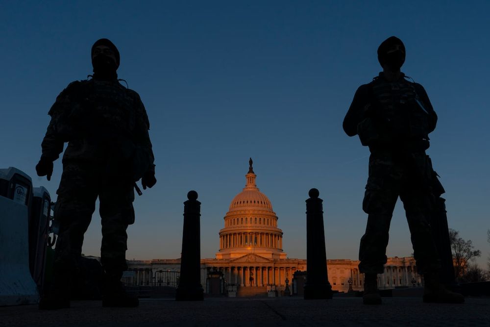 The Army has activated about 800 D.C. National Guard soldiers to support law enforcement across the nation’s capital. 