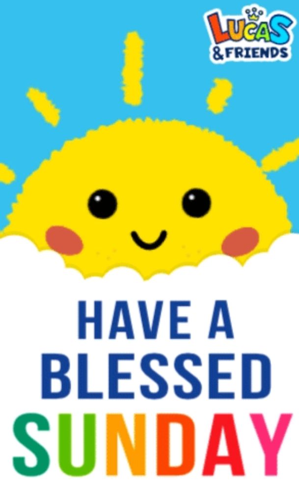 Have A Blessed Sunday Happy Sunday GIF