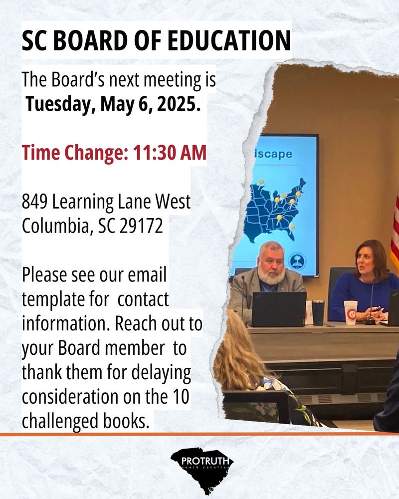 A graphic showing Board member Christian Hanley and Superintendent Ellen Weaver, along with the text of this post. 