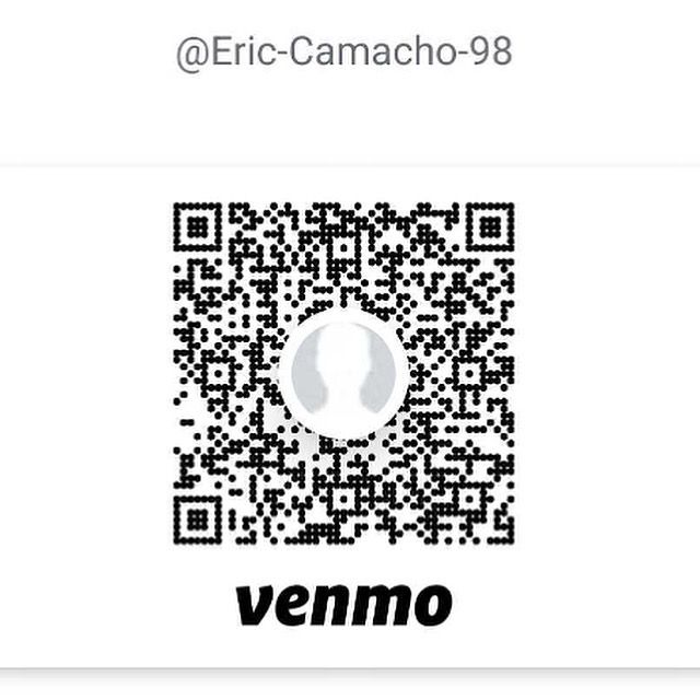Our delegate member’s venmo QR code. Their handle is @Eric-Camacho-98