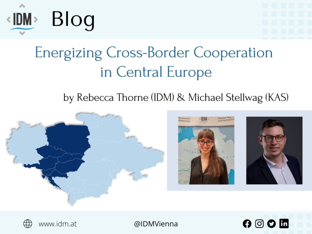 Energizing Cross-Border Cooperation in Central Europe - IDM