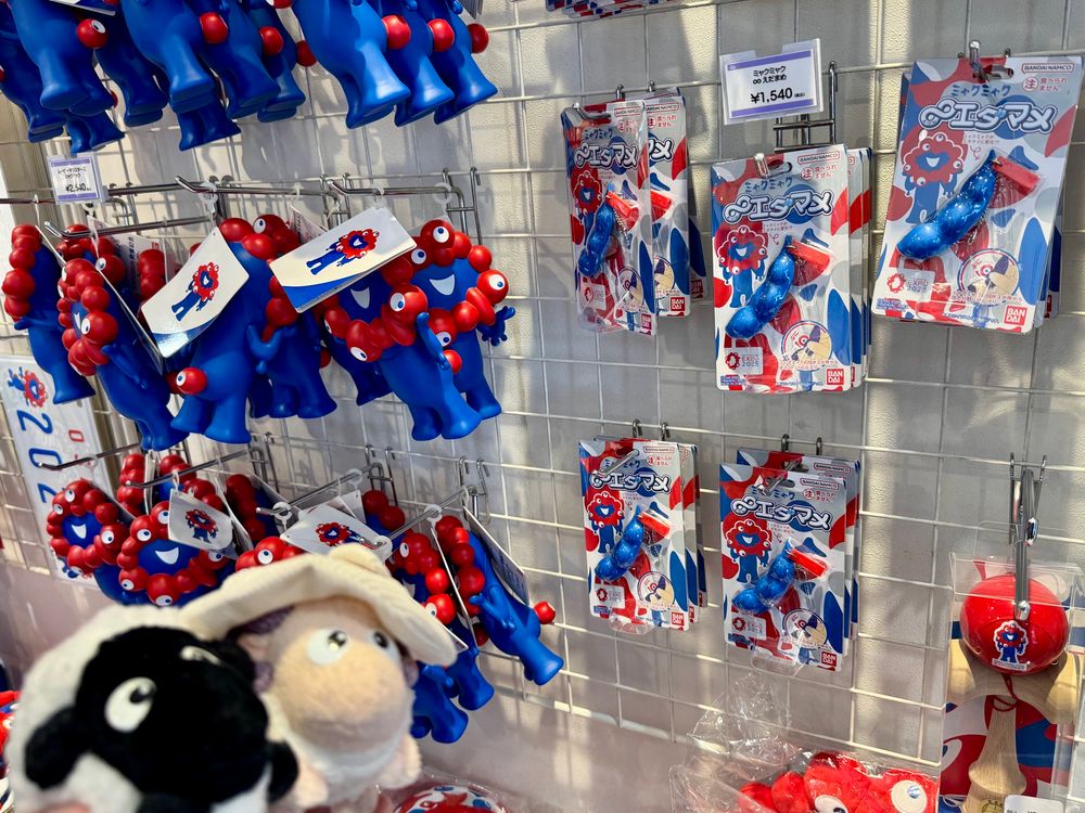 店名：博品館 TOY PARK 銀座本店

「たくさんグッズが出ていたよ。大人気だね！」