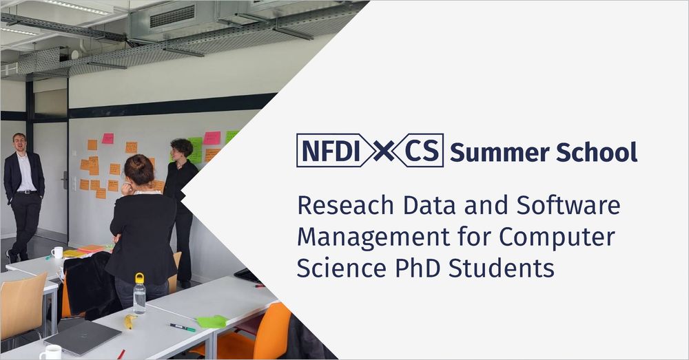 Forschende tauschen sich aus für die NFDIxCS Summer school