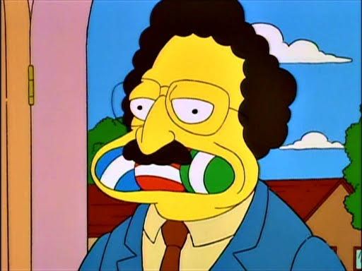 Albert Dershhman on the simpsons 